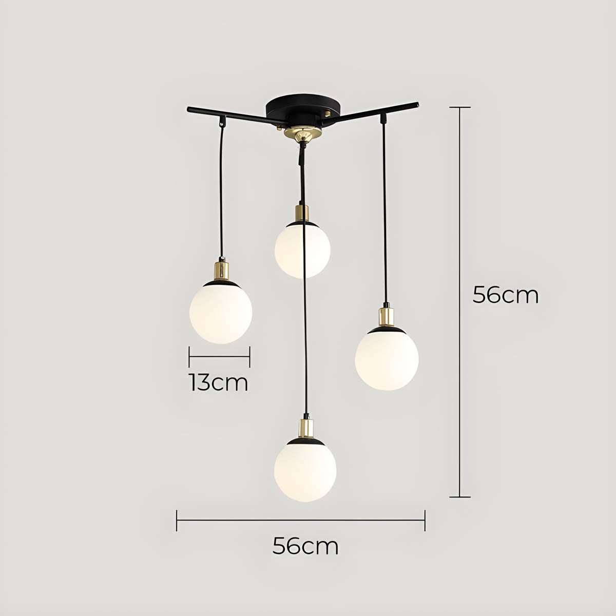 Nordic Bal Plafondlamp