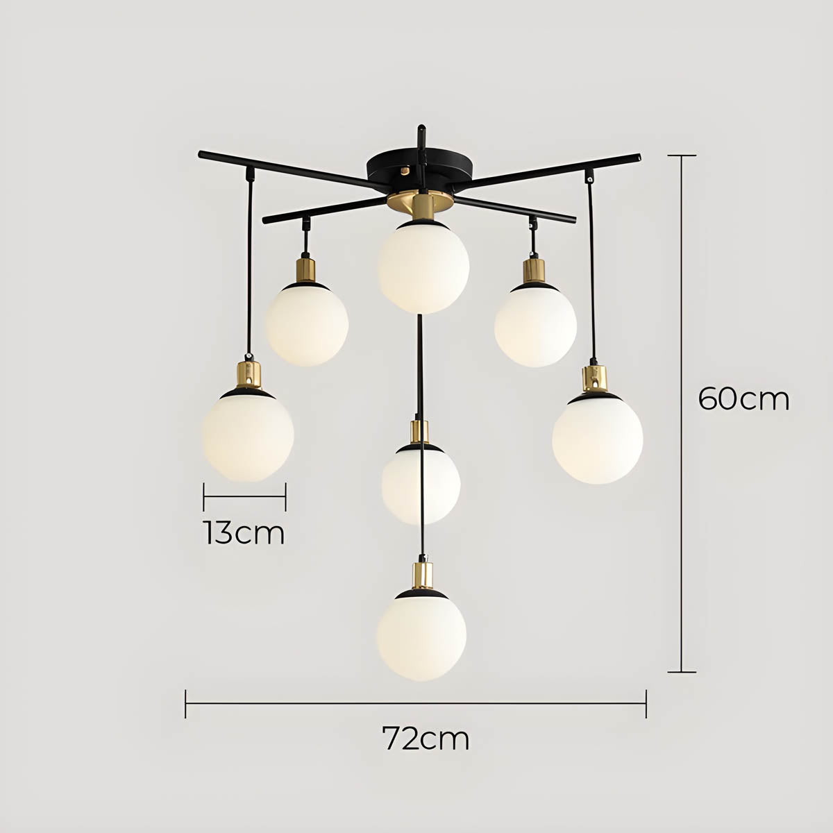 Nordic Bal Plafondlamp