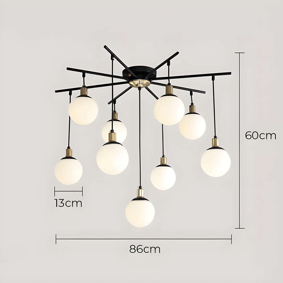 Nordic Bal Plafondlamp