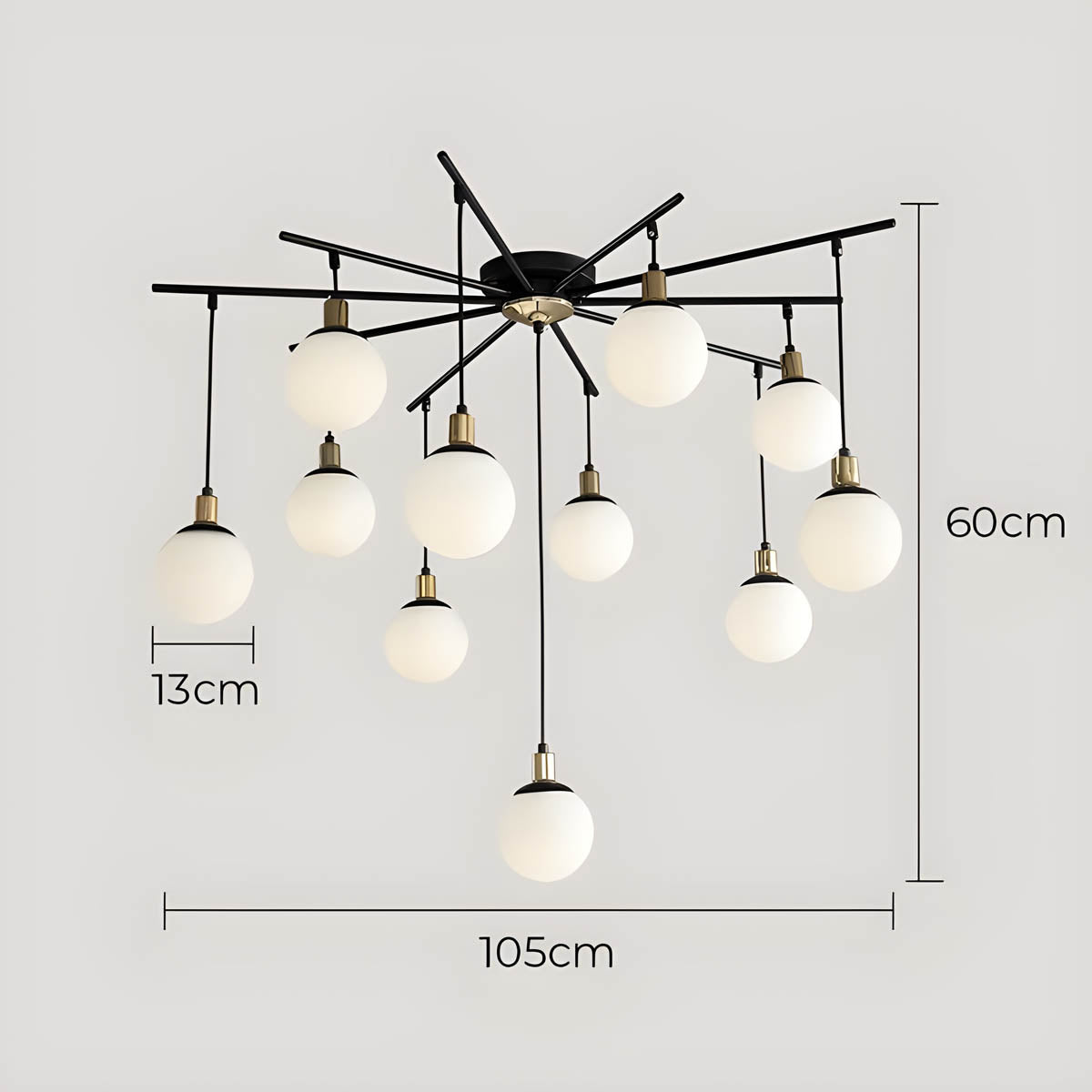 Nordic Bal Plafondlamp