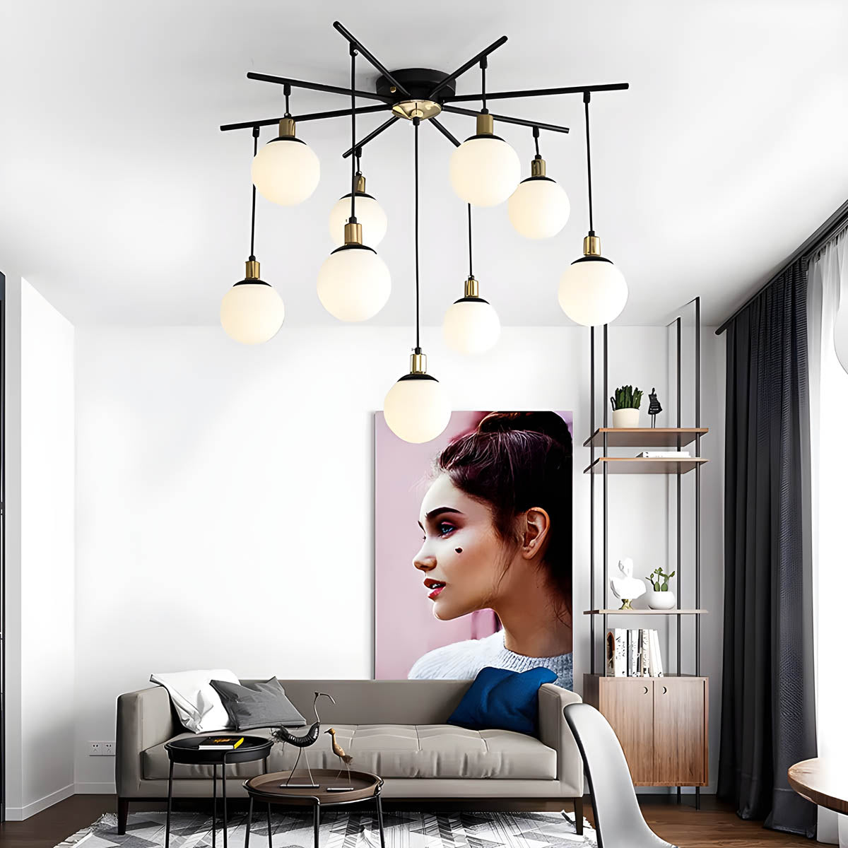 Nordic Bal Plafondlamp