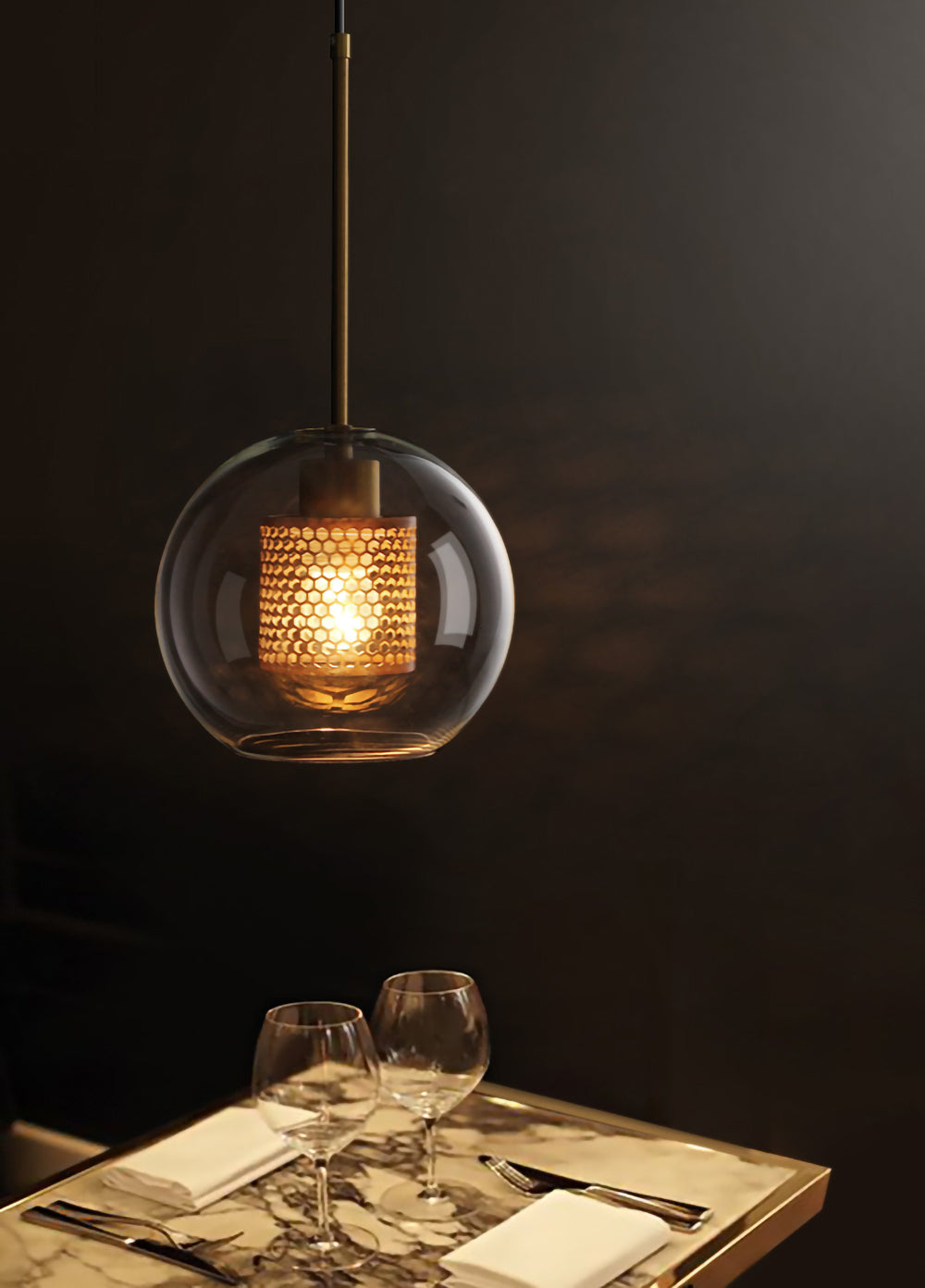 Chiswick Glazen Hanglamp
