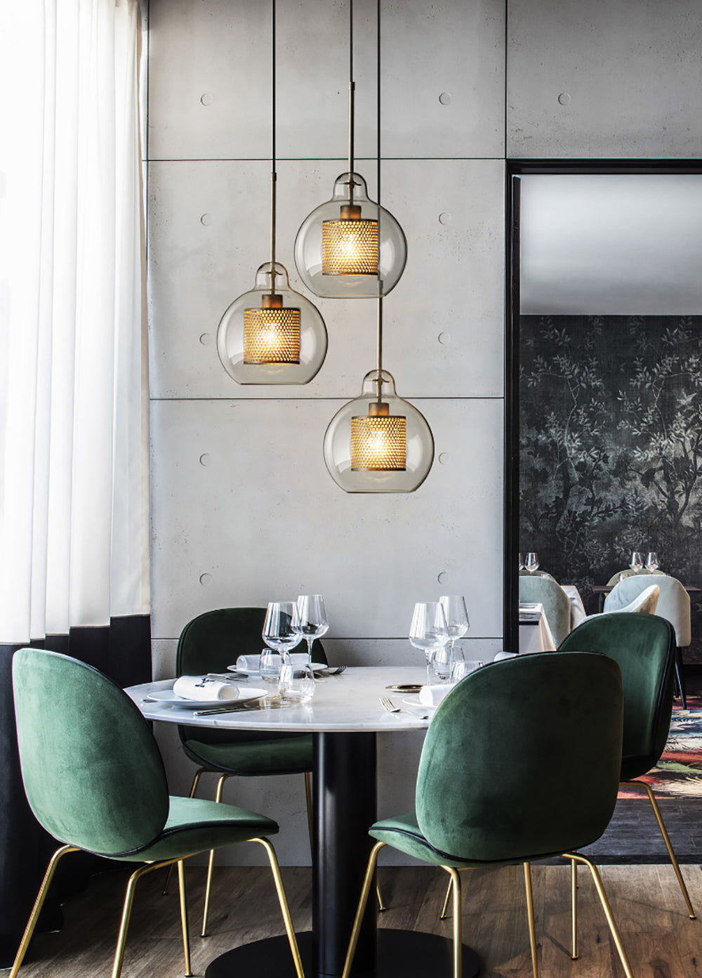 Chiswick Glazen Hanglamp