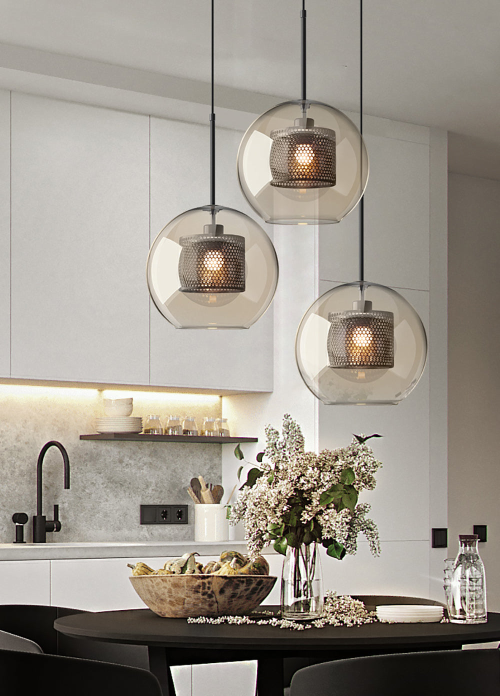 Chiswick Glazen Hanglamp