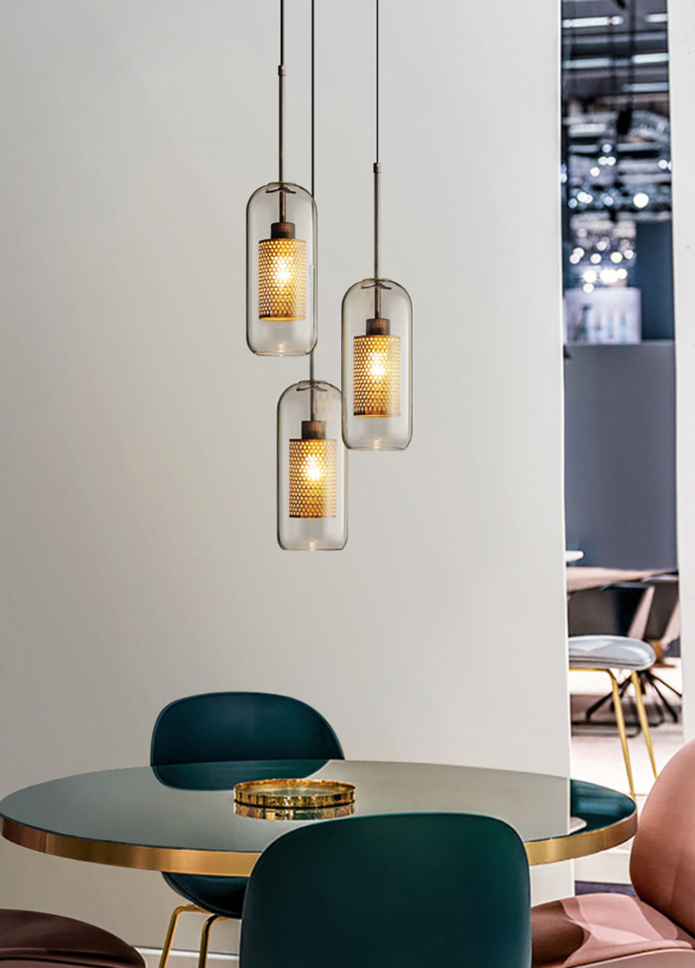 Chiswick Glazen Hanglamp