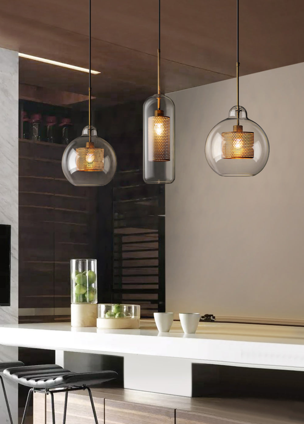 Chiswick Glazen Hanglamp