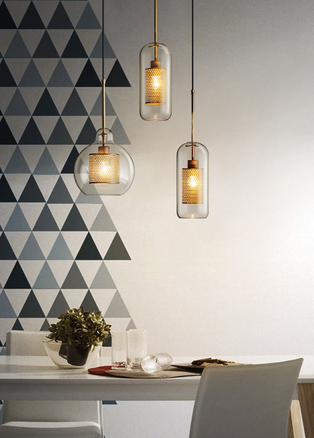 Chiswick Glazen Hanglamp