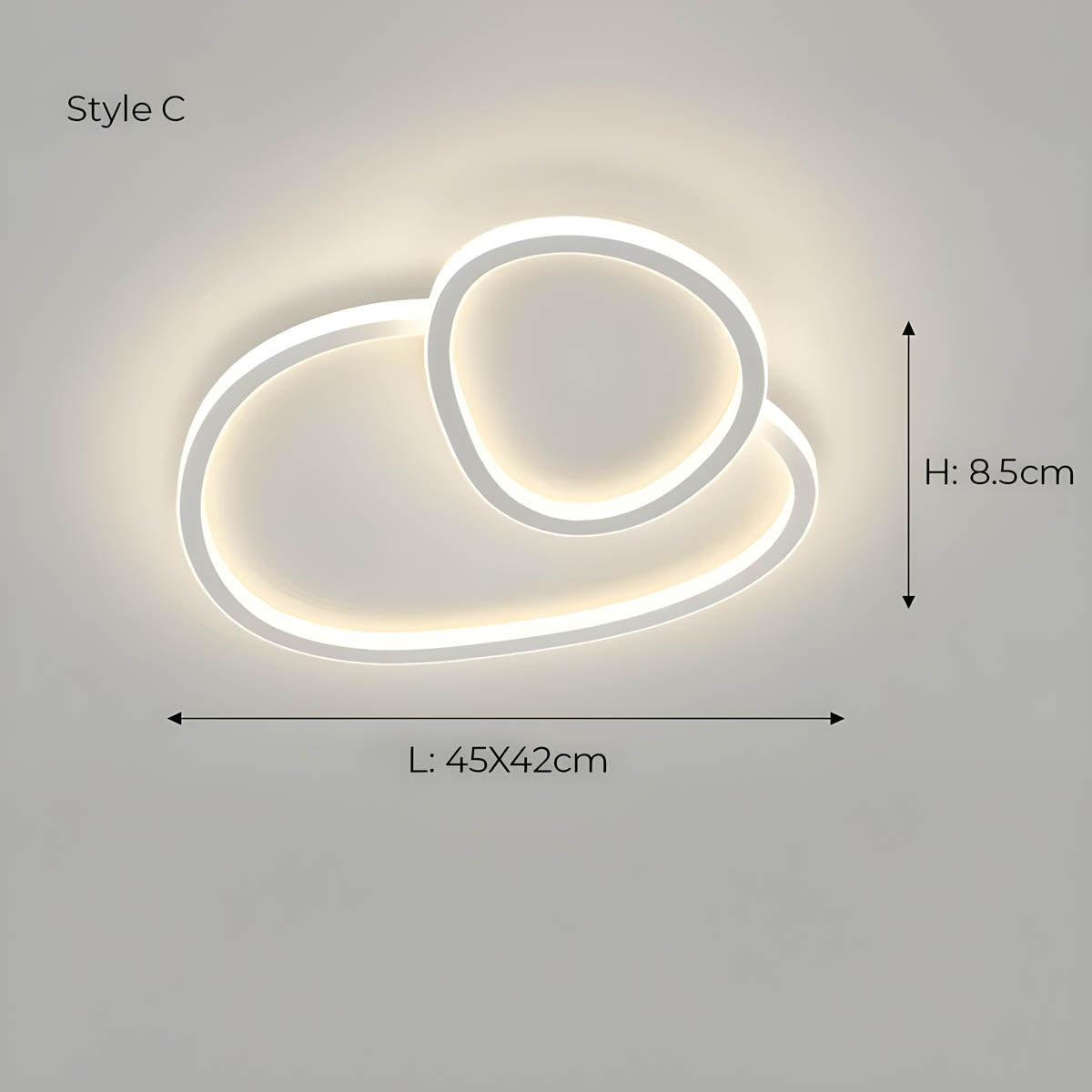 Geometrische Plafondlamp
