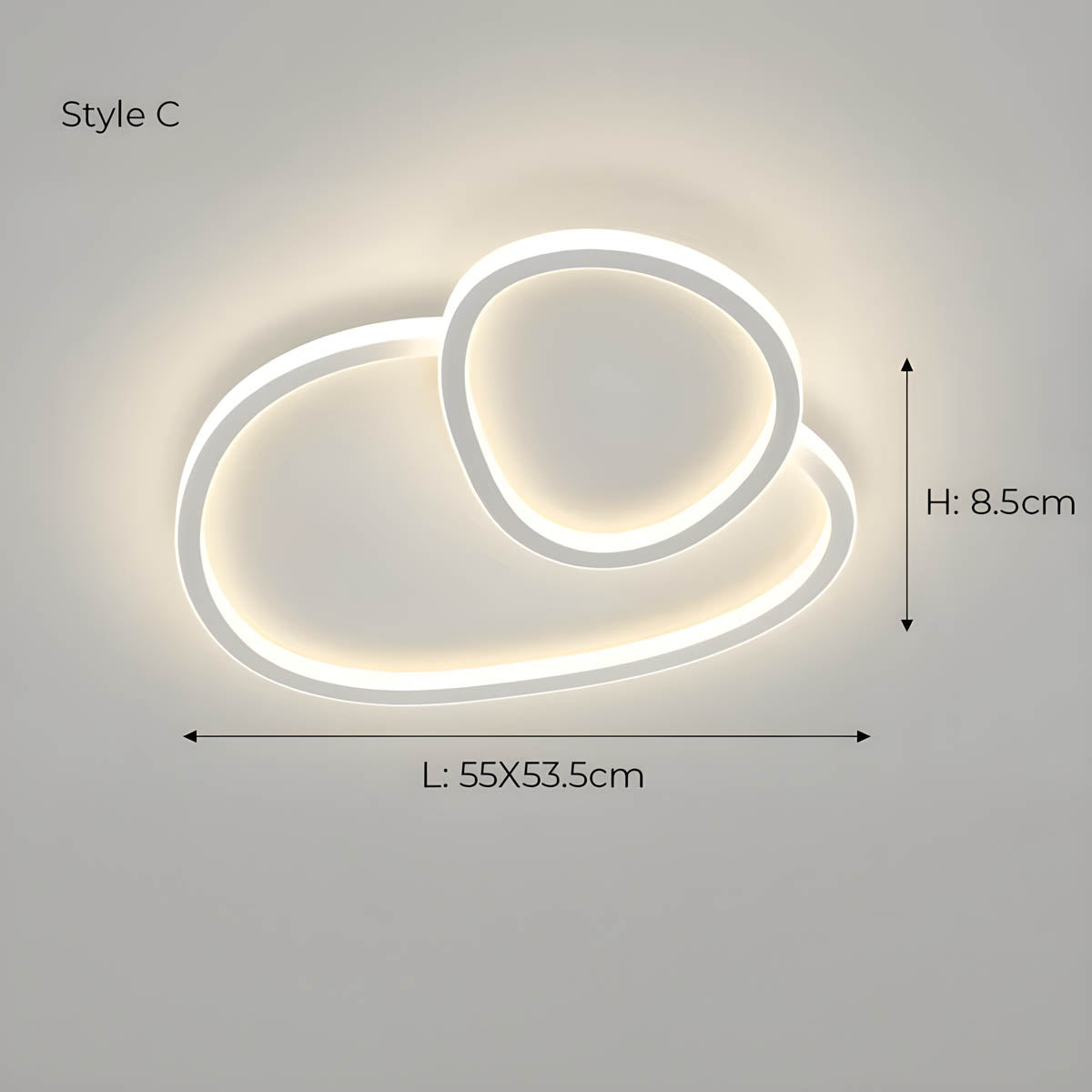 Geometrische Plafondlamp