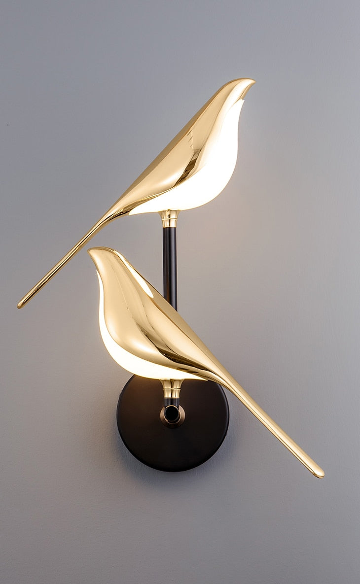 MrBird™ | Moderne wandlamp in de vorm van vogels