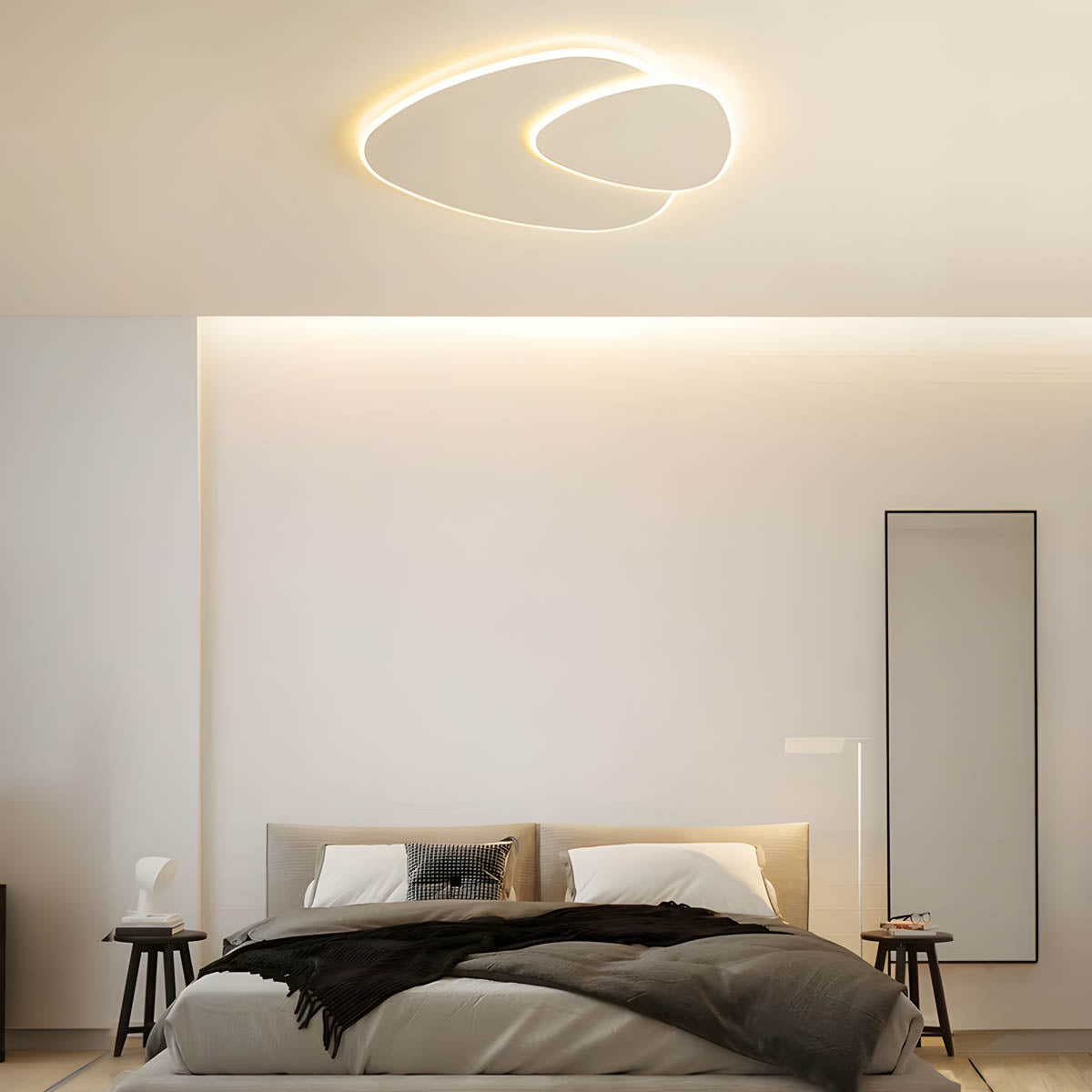 Moderne minimalistische LED plafondlamp