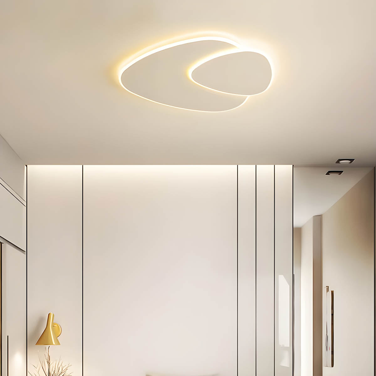 Moderne minimalistische LED plafondlamp