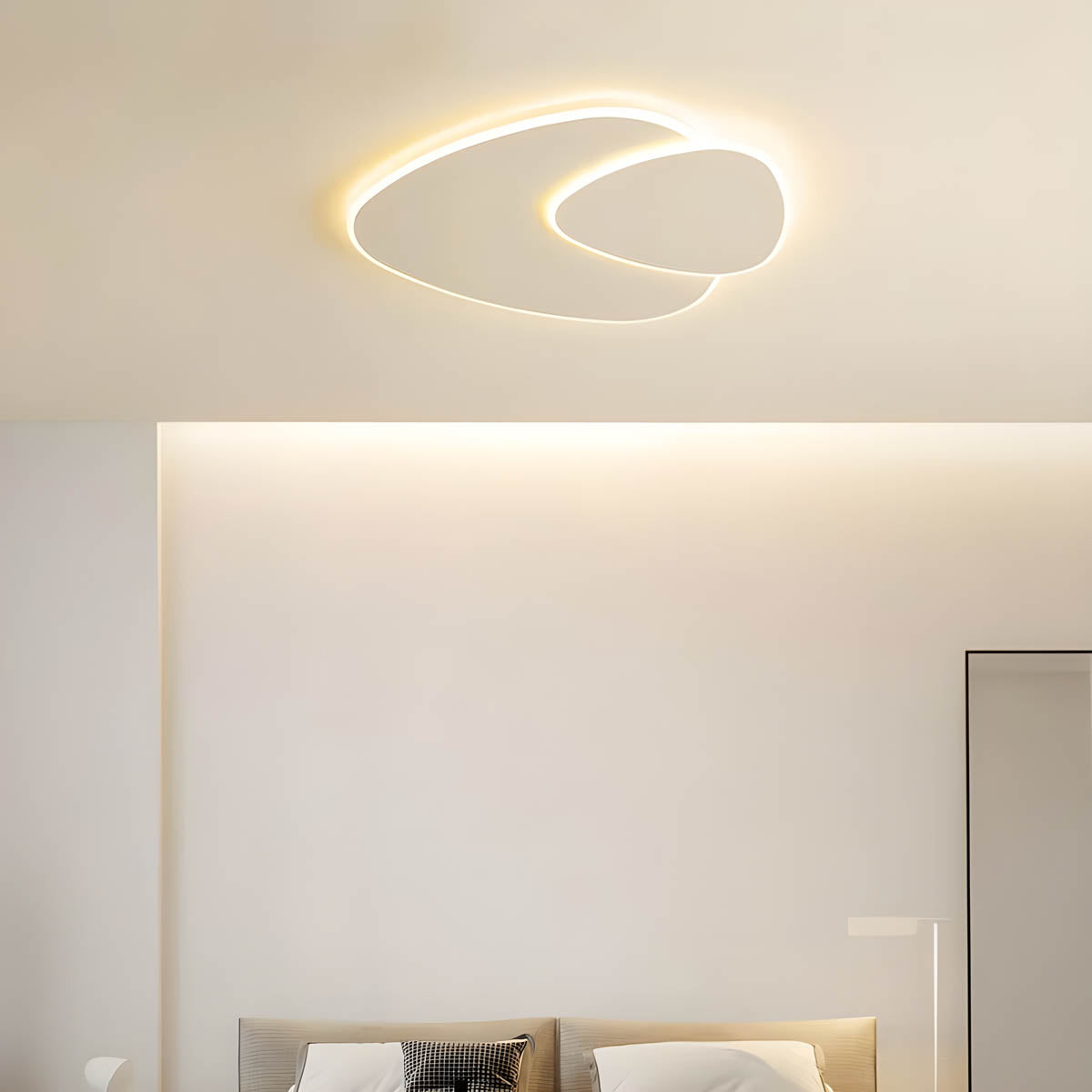 Moderne minimalistische LED plafondlamp