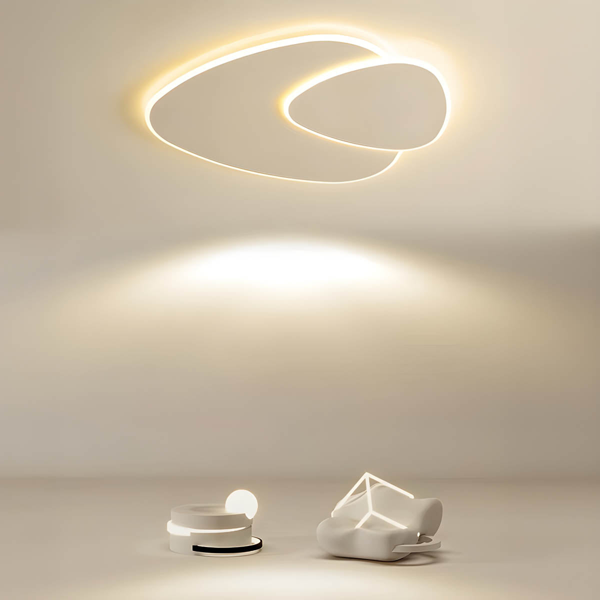 Moderne minimalistische LED plafondlamp