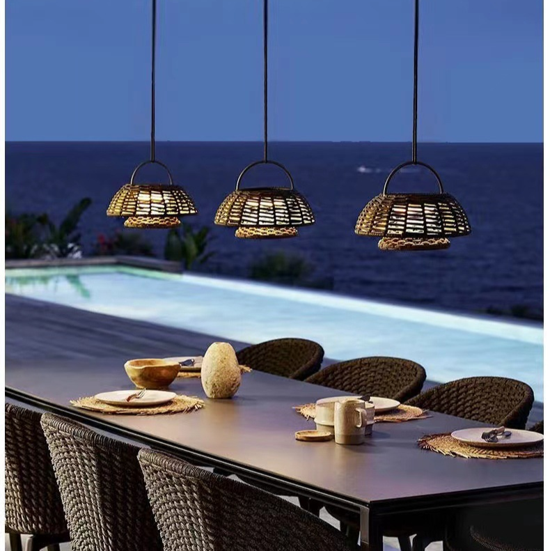Bamboe Buiten Hanglamp