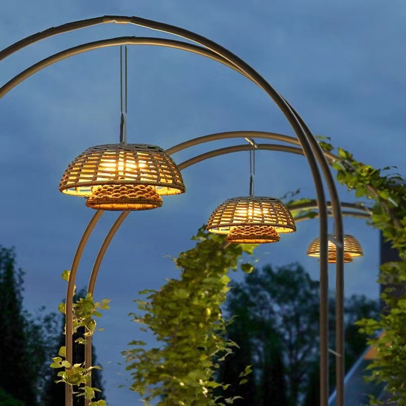 Bamboe Buiten Hanglamp