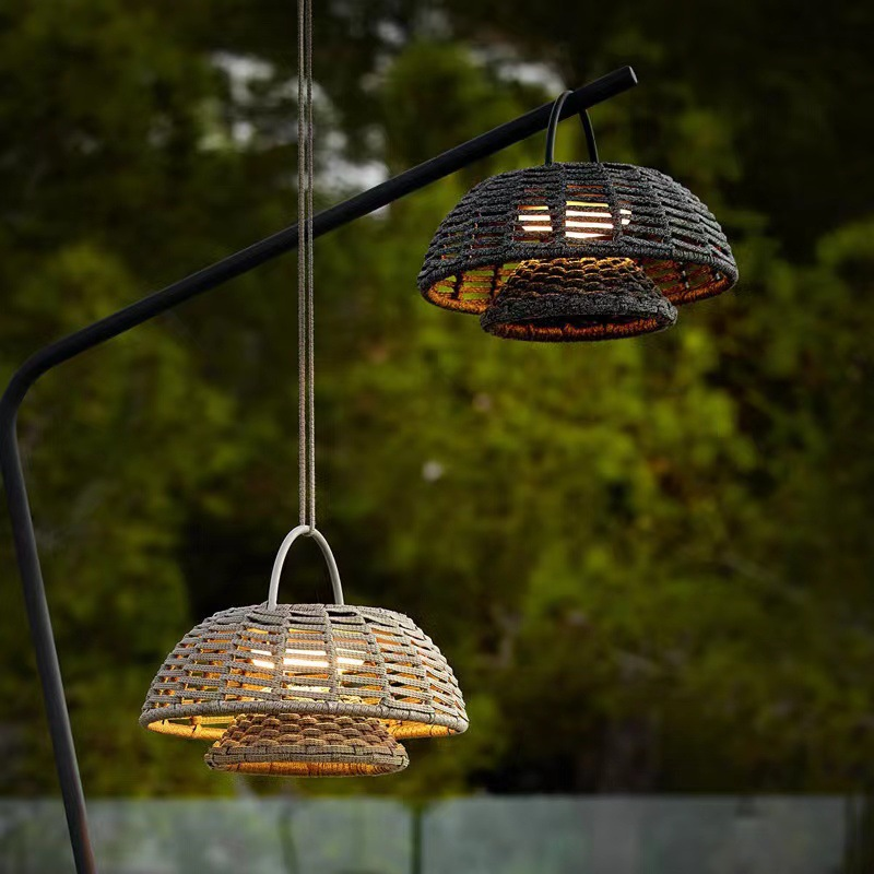 Bamboe Buiten Hanglamp