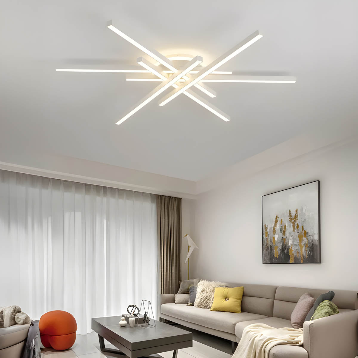 Spoetnik Moderne Led Plafondlamp