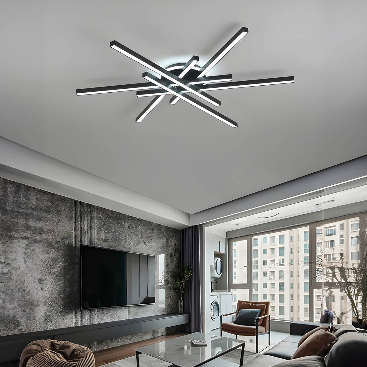 Spoetnik Moderne Led Plafondlamp
