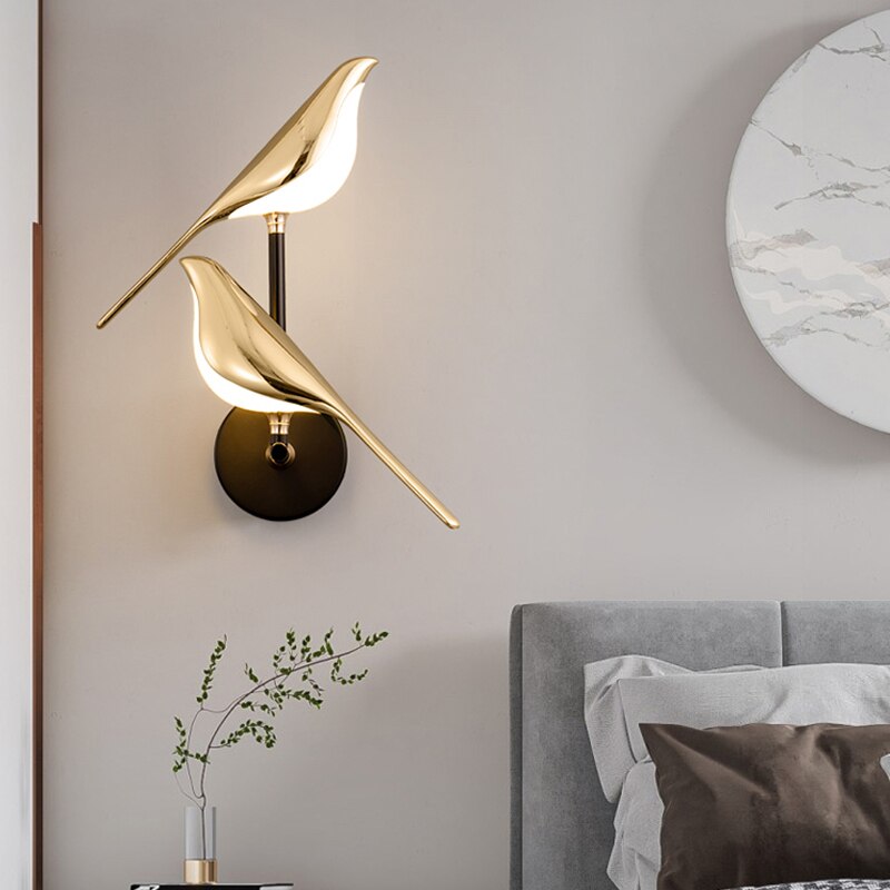 MrBird™ | Moderne wandlamp in de vorm van vogels