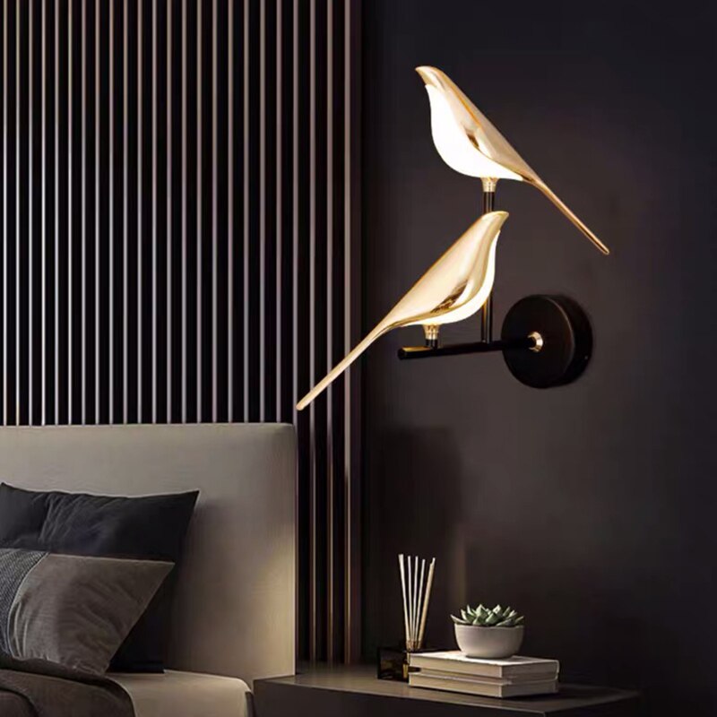 MrBird™ | Moderne wandlamp in de vorm van vogels
